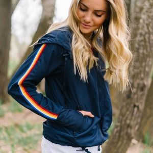 Zyia Rainbow Bomber Jacket